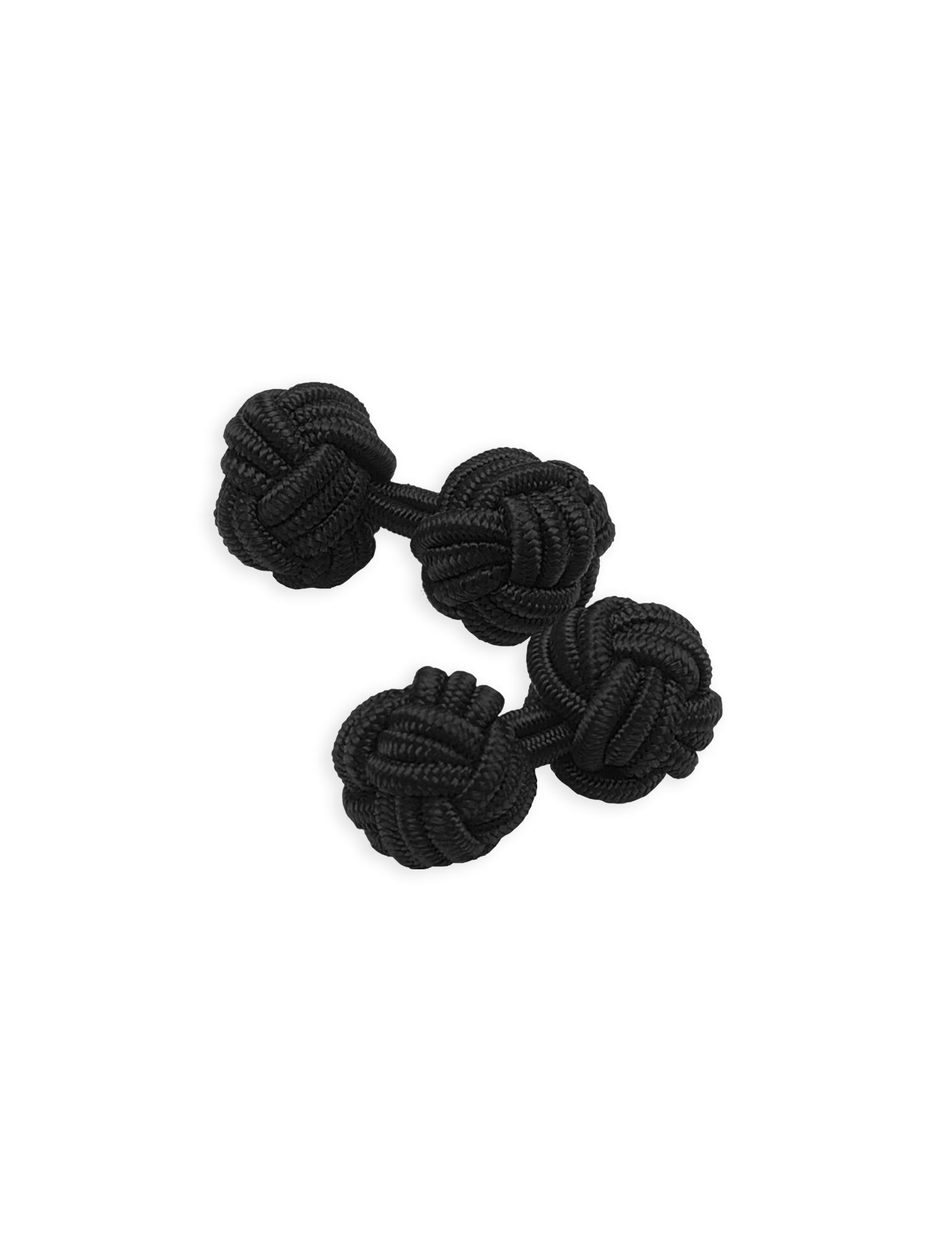 Knot Cufflinks - Black