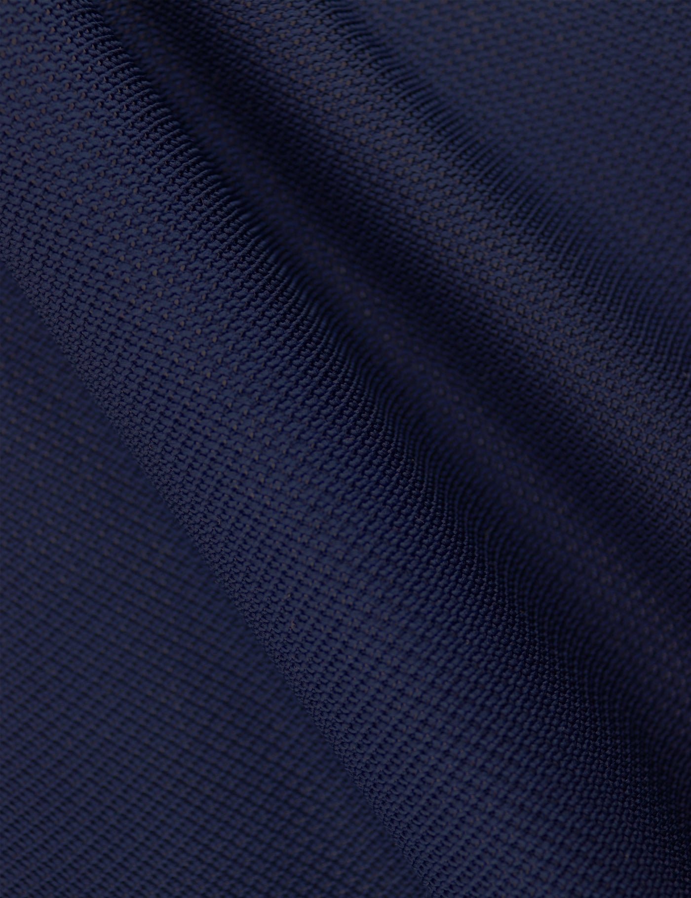 100% Polyester Diamond End Knitted Tie - Navy Blue