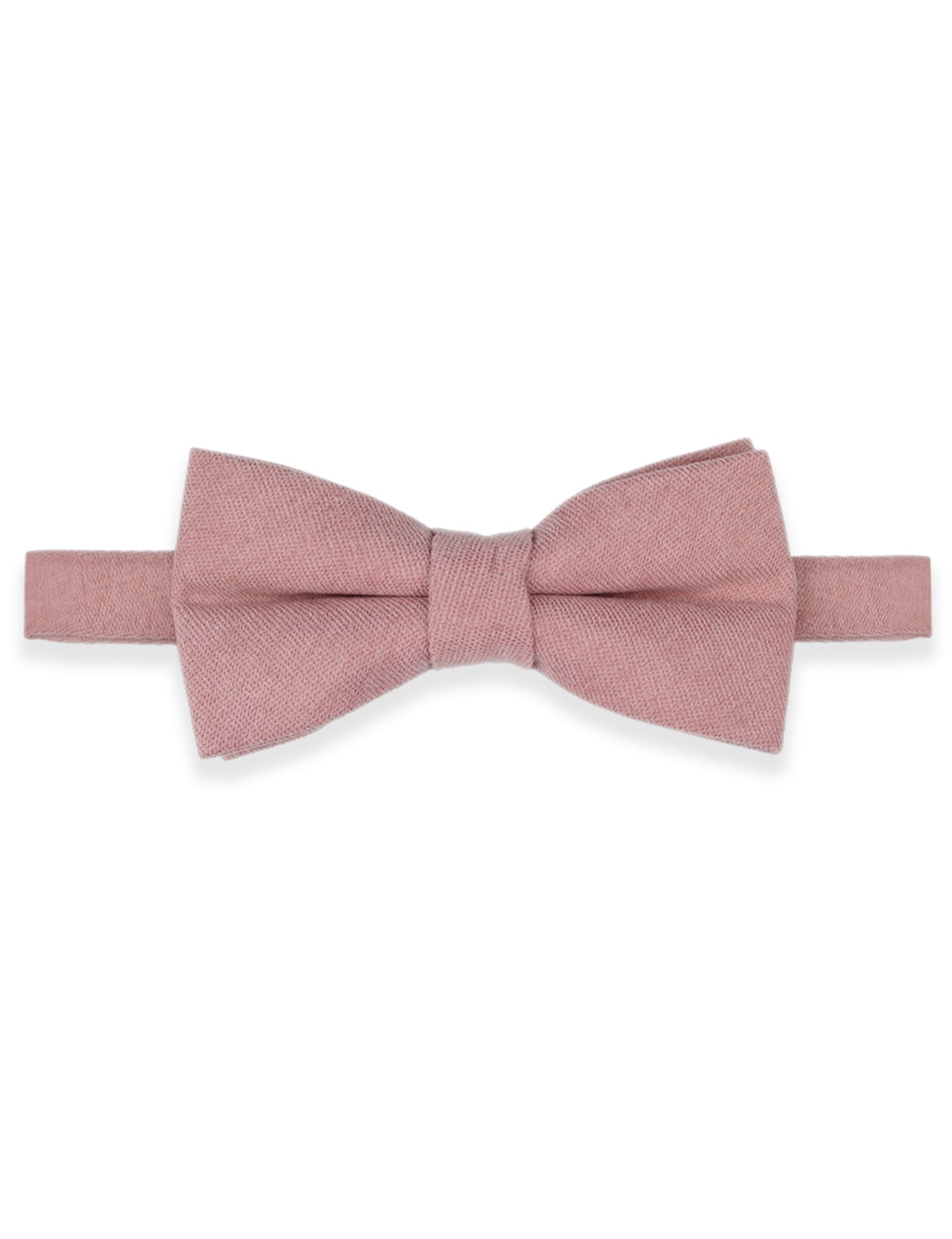 100% Brushed Cotton Tie - Dusty Pink