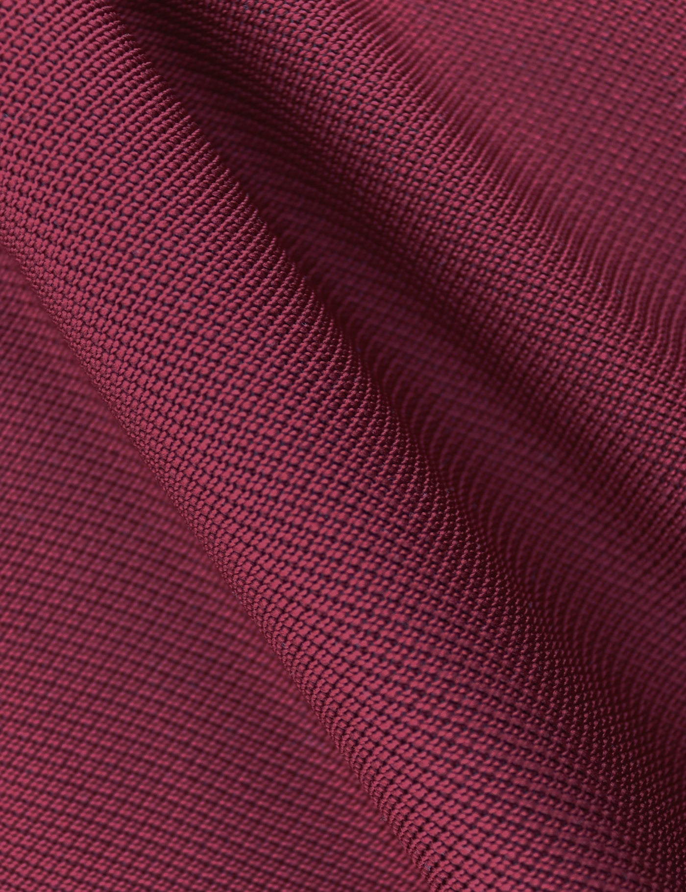 100% Polyester Knitted Pocket Square - Wine Red