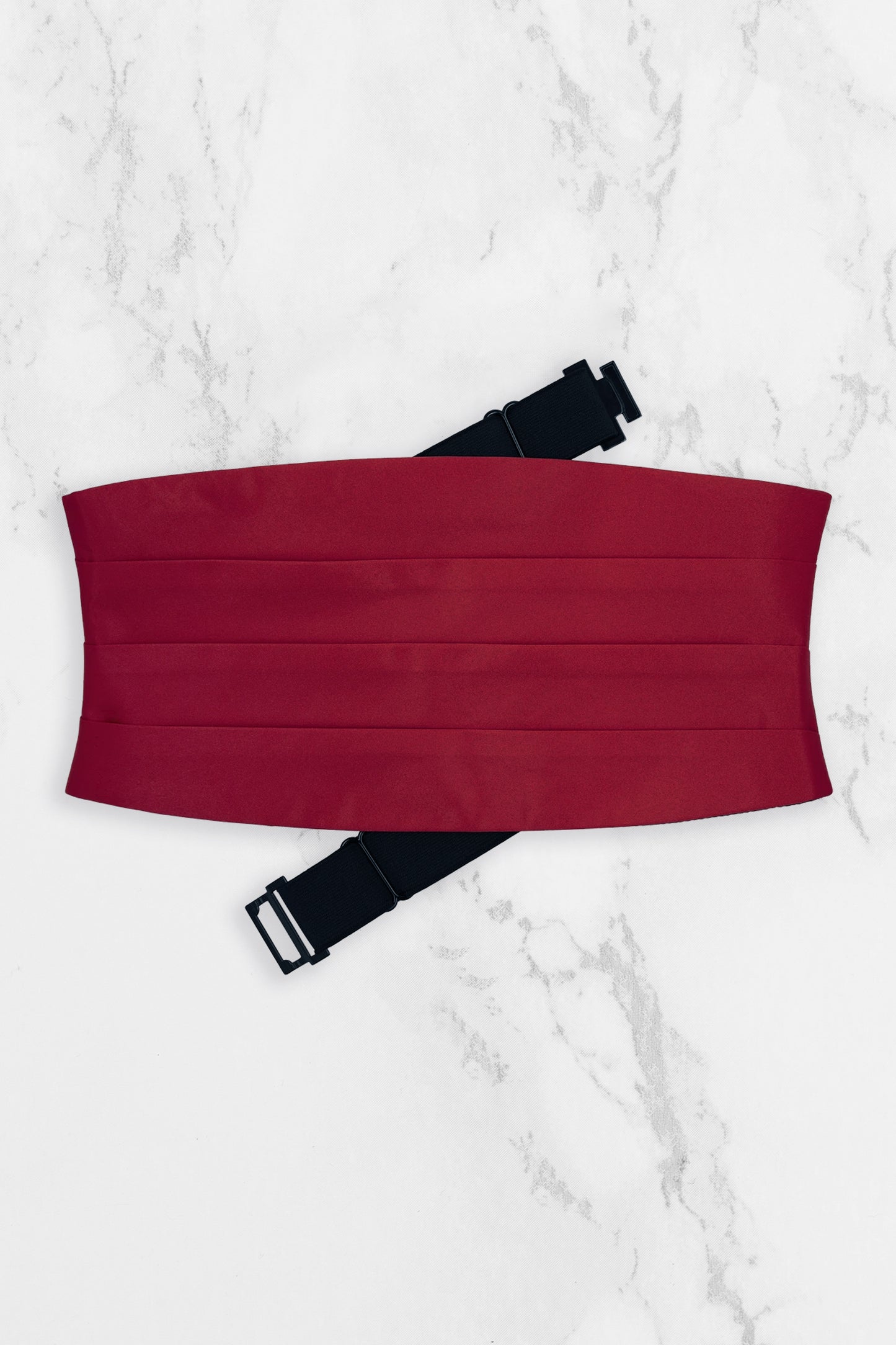 Tuxedo Cummerbund - Burgundy Red