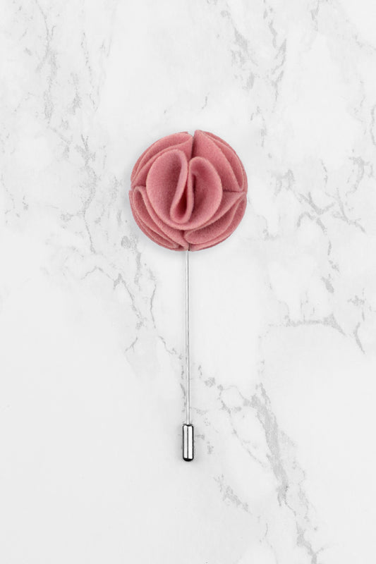 Lapel Flower - Pink