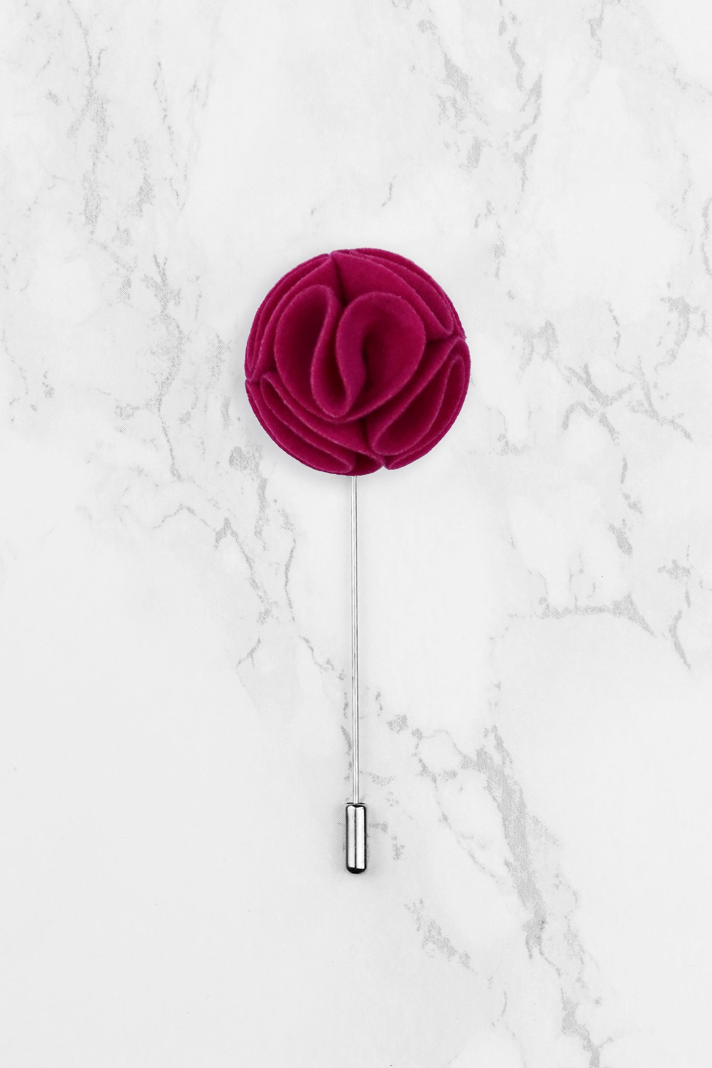 Lapel Flower - Hot Pink